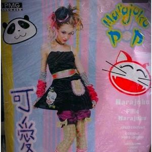 NEW, NEVER WORN Adult/TEEN Clown/ Circus Cosplay Costume Size M